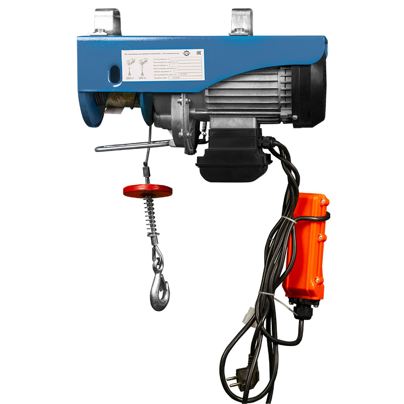 gearsen-electrotal-gpak-2 Таль электрическая мини комбинированная GEARSEN PA 220В, 250/500кг, 12/6м - 3